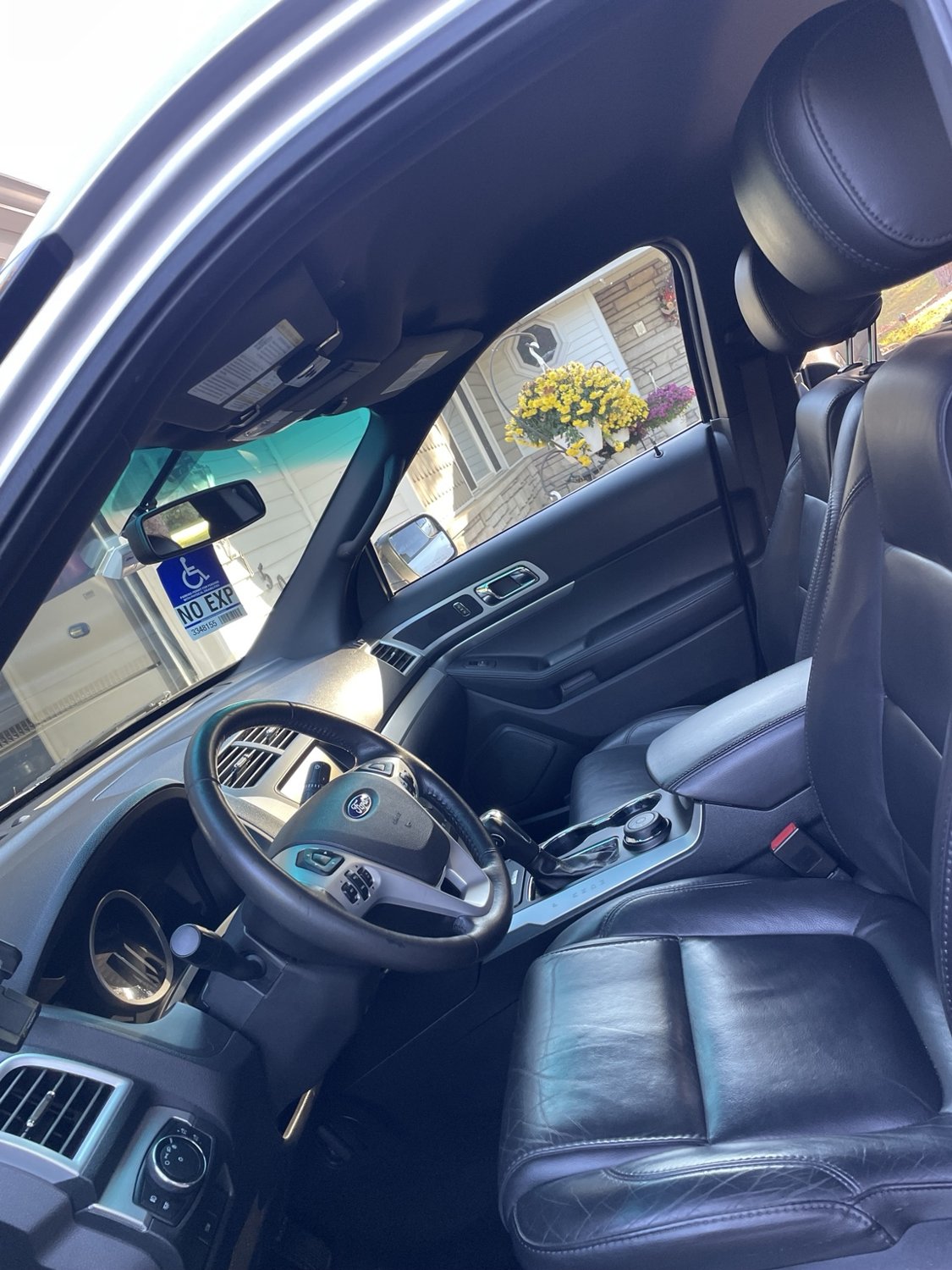 Ford Explorer — Front Interior after detailing