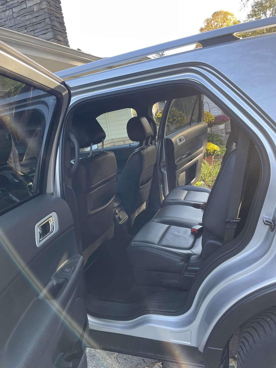Ford Explorer — Rear Interior after detailing